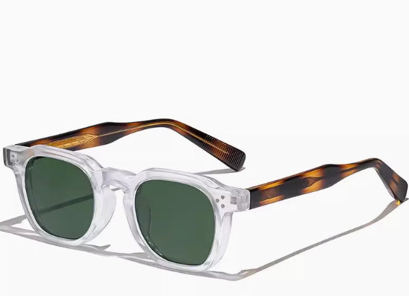 Punk Men Sunglasses Small Frame Square Perso