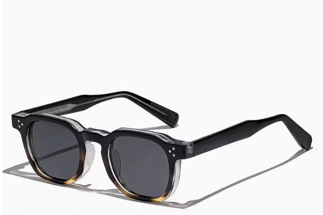Punk Men Sunglasses Small Frame Square Perso