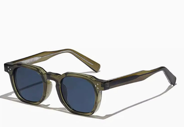 Punk Men Sunglasses Small Frame Square Perso