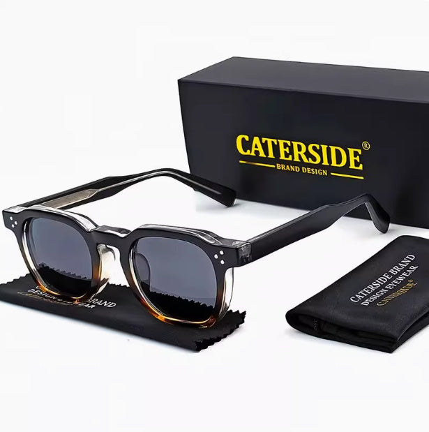 Punk Men Sunglasses Small Frame Square Perso