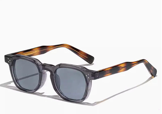 Punk Men Sunglasses Small Frame Square Perso