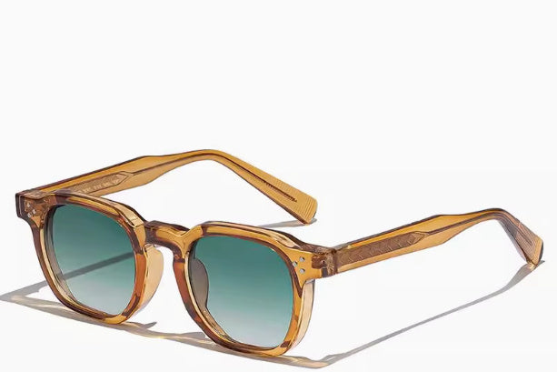 Punk Men Sunglasses Small Frame Square Perso
