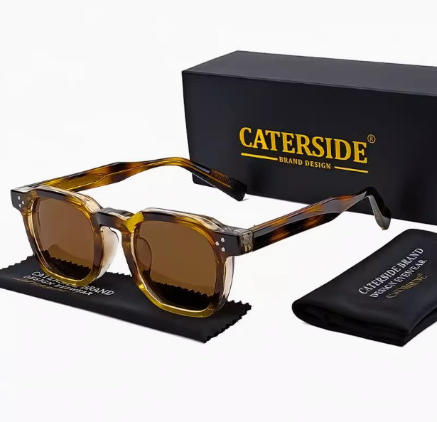 Punk Men Sunglasses Small Frame Square Perso