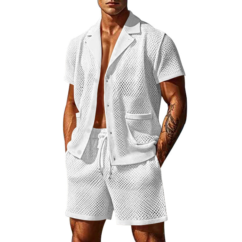 Mesh Breathable Cool Casual Suit