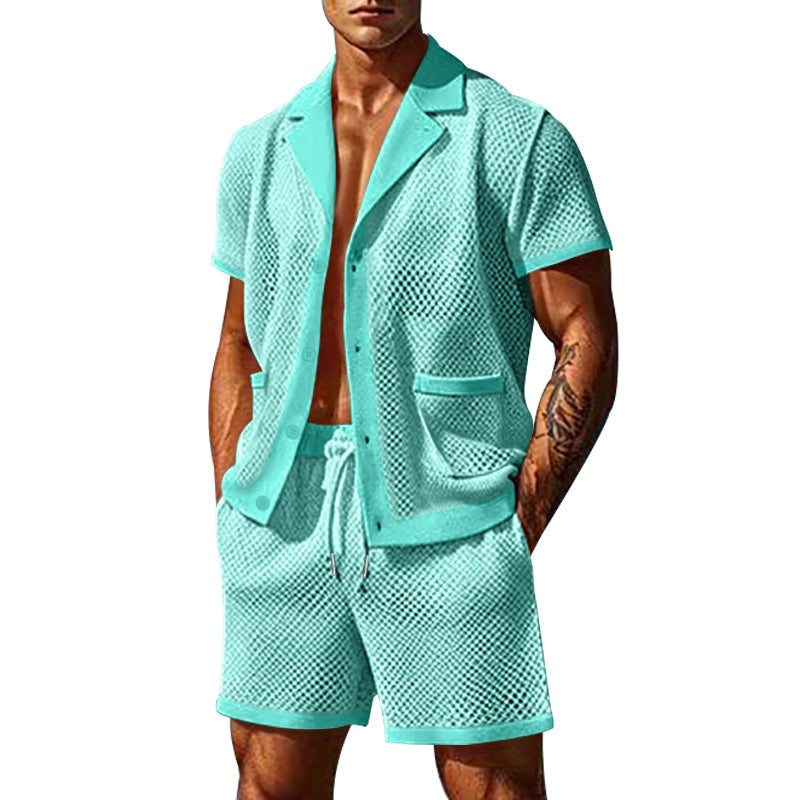 Mesh Breathable Cool Casual Suit