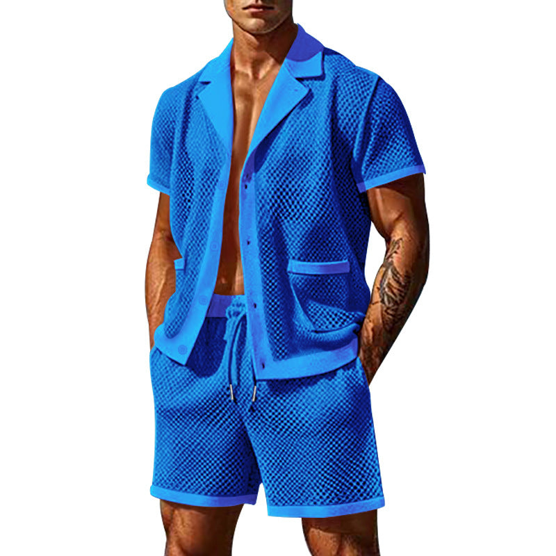 Mesh Breathable Cool Casual Suit