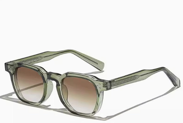 Punk Men Sunglasses Small Frame Square Perso