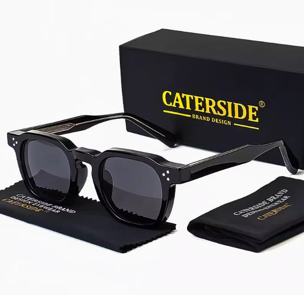 Punk Men Sunglasses Small Frame Square Perso